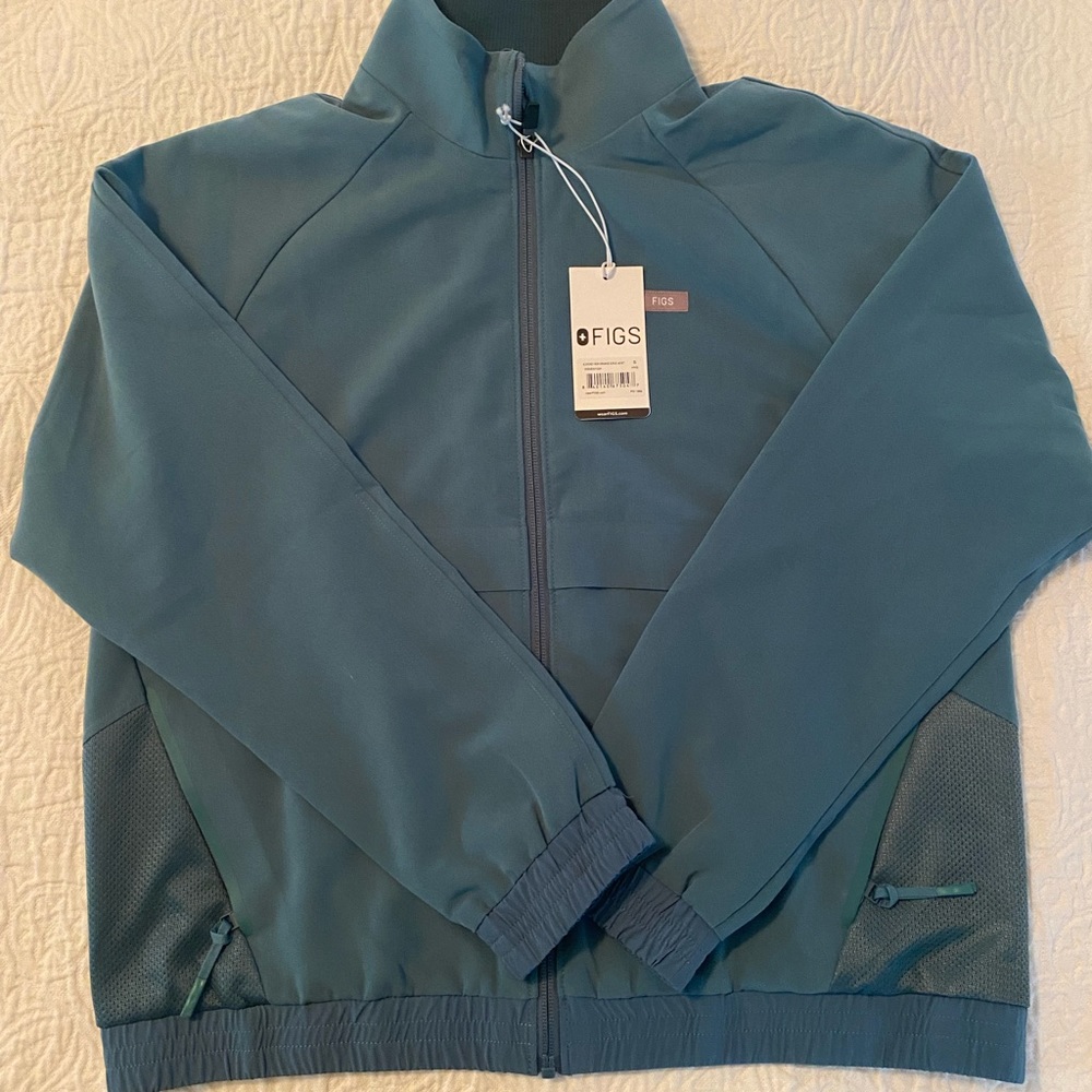Figs Hydrogreen Sydney Scrub Jacket Small